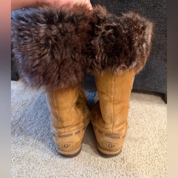 UGG Chestnut Fur Boots